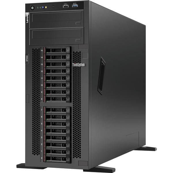 Lenovo ThinkSystem ST550 Xeon Silver 4216 16-Core 2.1GHz 32GB 4U Tower Server - 8x 3.5" Hot-Swap Bays (7X10A0AUNA
