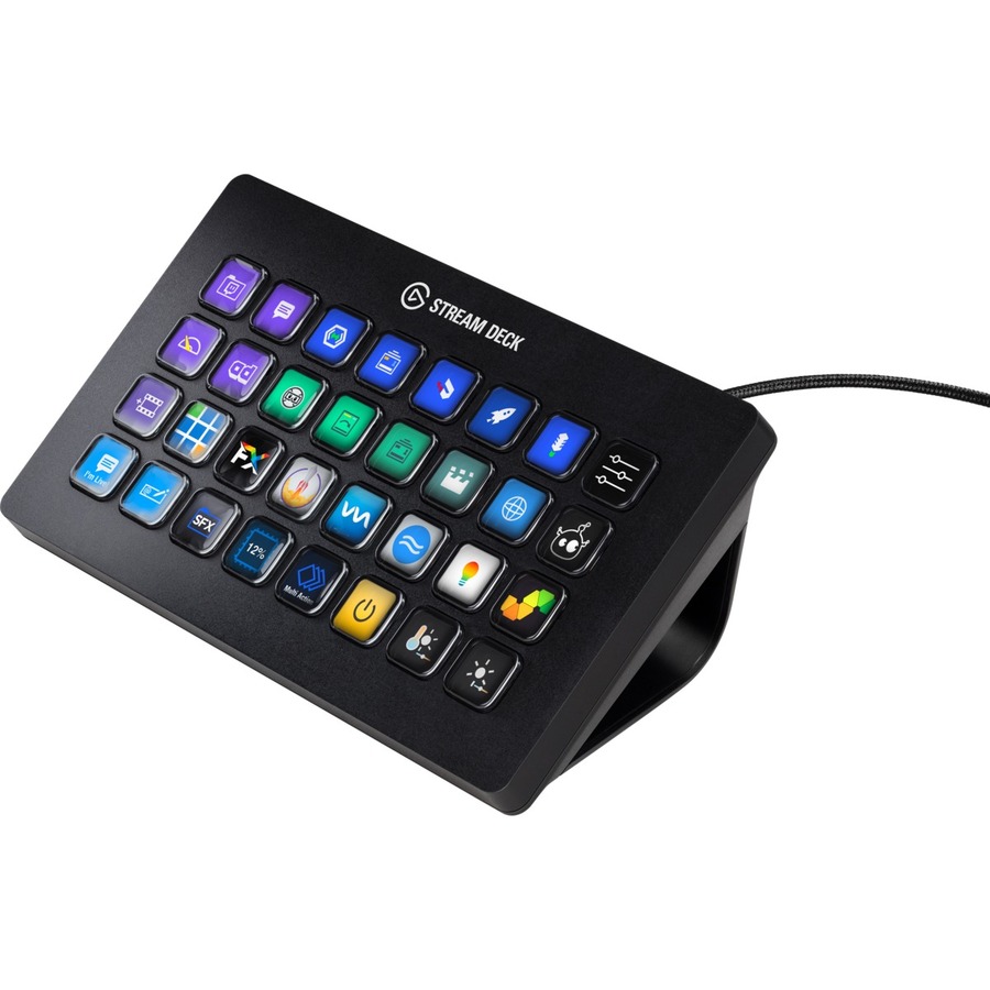 ELGATO STREAM DECK XL - ADVANCED STREAM CONTROL WITH 32 CUSTOMIZABLE LCD KEYS, F