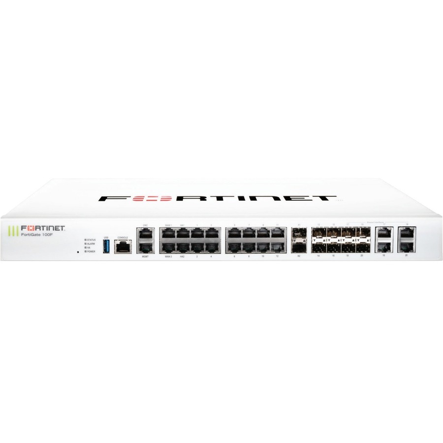 FORTIGATE-100F HARDWARE PLUS 3 YEAR FORTICARE PREMIUM AND FORTIGUARD UNIFIED THR