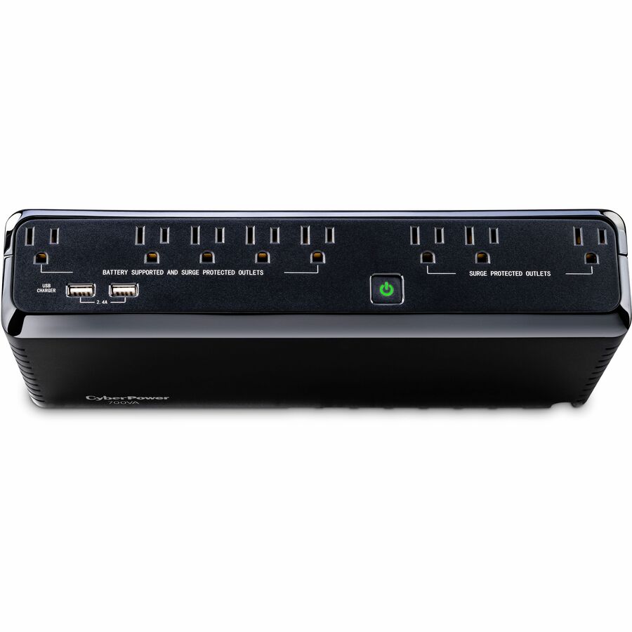 CYBERPOWER SL700U - UPS - COMPACT - STANDBY - OUTPUT 120 V - 370WATT - 700VA - 1