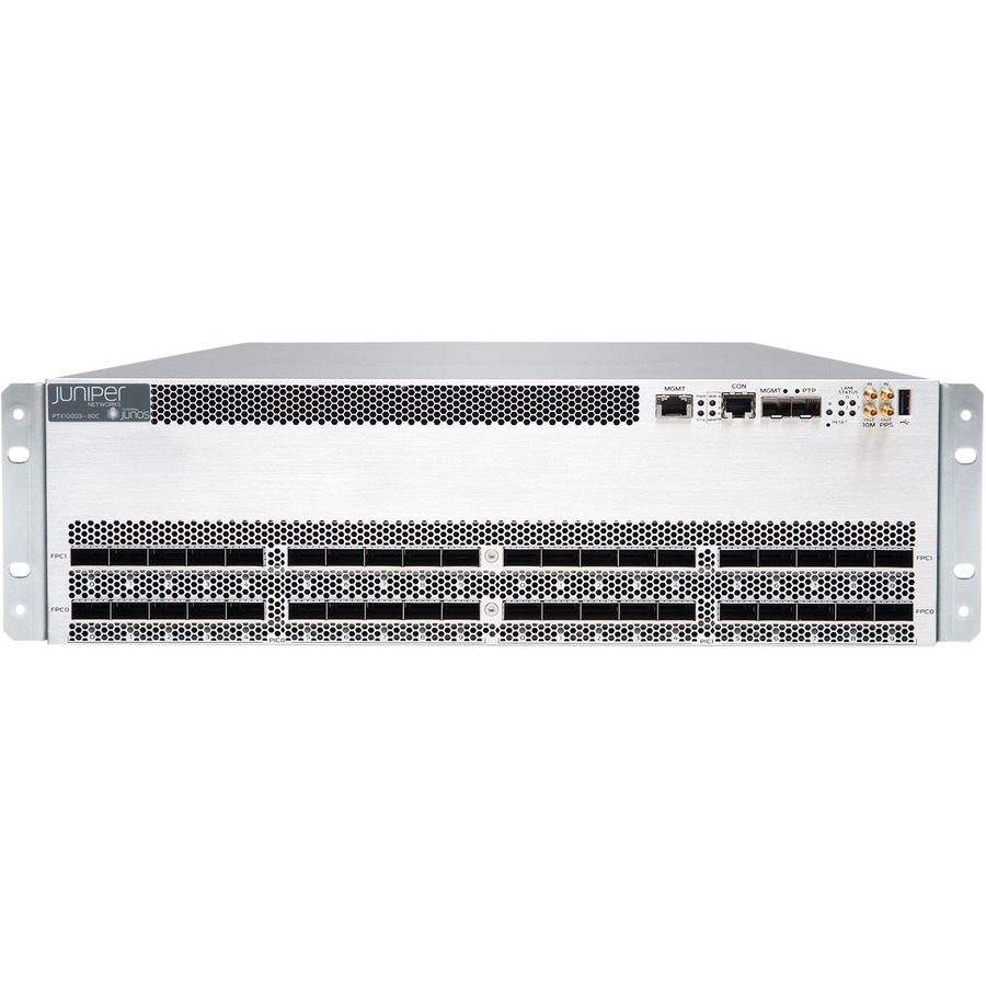 PTX10003 80X100GE DC PS, W/ STD LIC