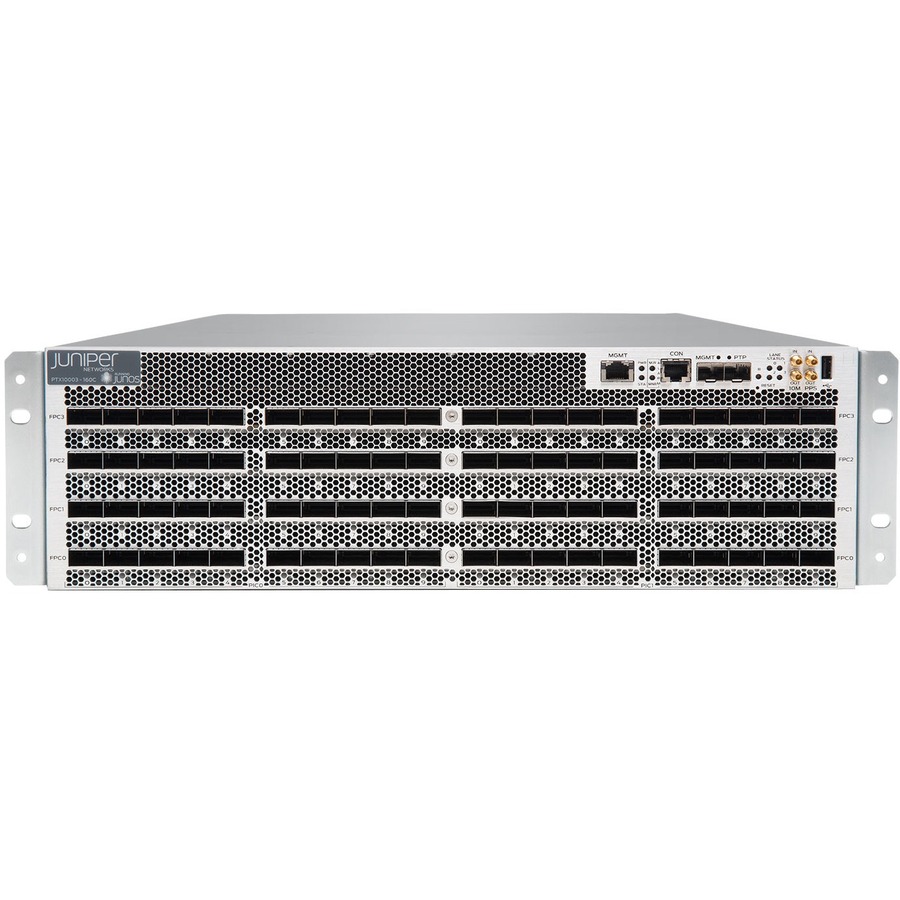 PTX10003-160C BASE SYSTEM WITH 160 100GE PORTS OR 32 400GE PORTS, 4 3000W DC POW