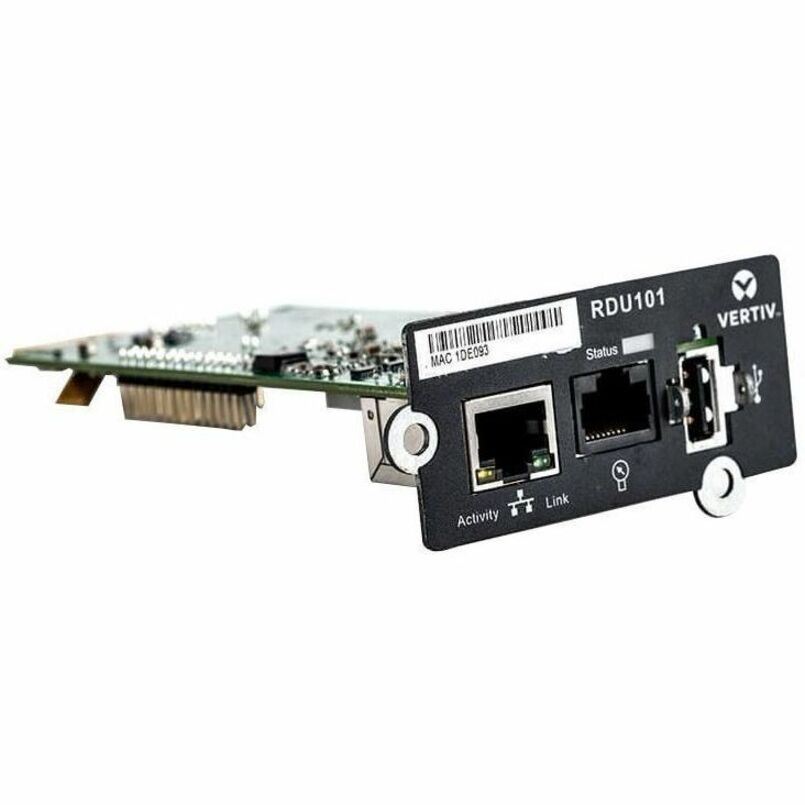 VERTIV LIEBERT INTELLISLOT RDU101 - NETWORK CARD ;REMOTE MANAGEMENT ADAPTER (RDU