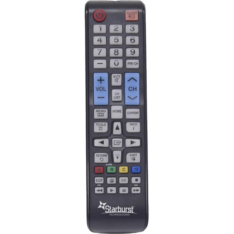 SAMSUNG COMPATIBLE ANTI MICROBIAL TV REMOTE WITH BACK LIGHT GLOW KEYS