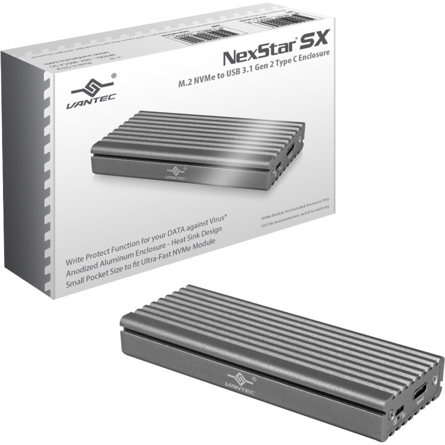 THIS LATEST NVME ENCLOSURE WITH USB 3.1 GEN 2 TYPE C INTERFACE IS A NEW ADDITION