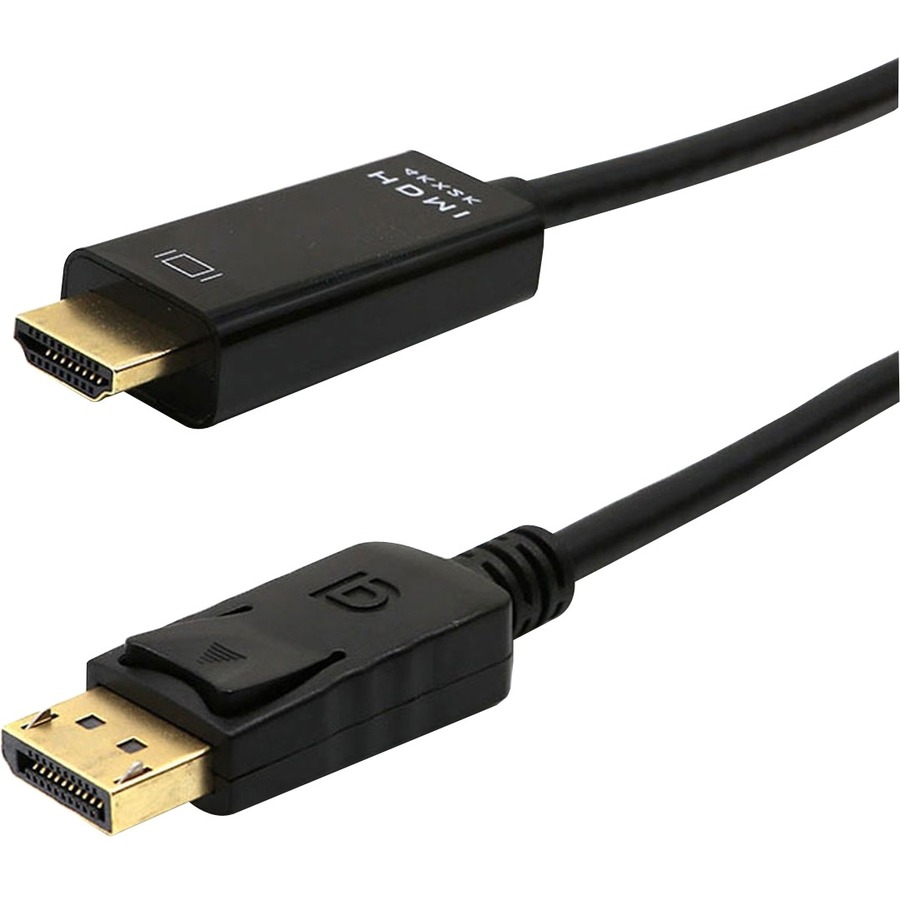 4xem 3ft 1m Displayport to Hdmi Cable Hdr 4k 60hz Dp 1.4 Hdmi 2.0b