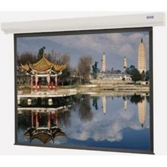 ELECTRIC SCREEN - WHITE POWDER-COATED, ALUMINUM - THE DESIGNER CONTOUR ELECTROL