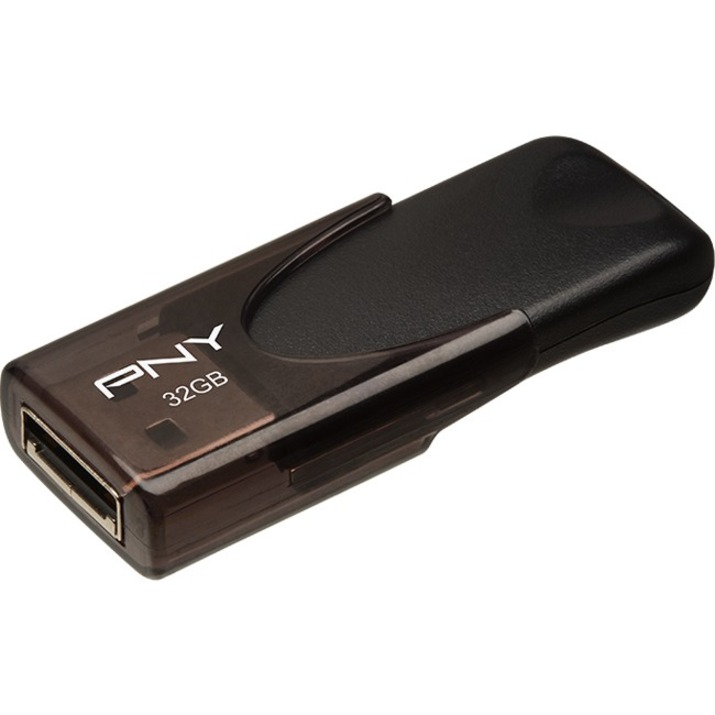 PNY 32GB Attache 4 USB 2.0 Black capless