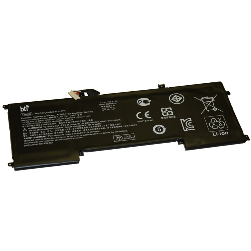 REPLACEMENT LIPOLY NOTEBOOK BATTERY FOR HP ENVY 13-AD100;REPLACES AB06XL,921438-