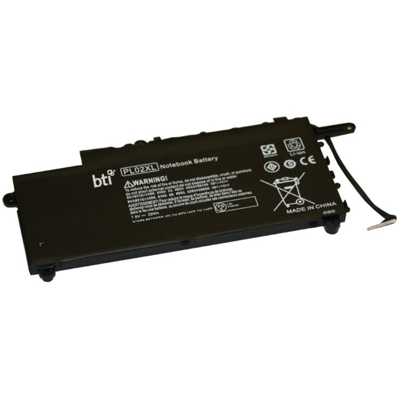 REPLACEMENT LIPOLY NOTEBOOK BATTERY FOR HP PAVILION 11-N000,11T-N000;REPLACES PL