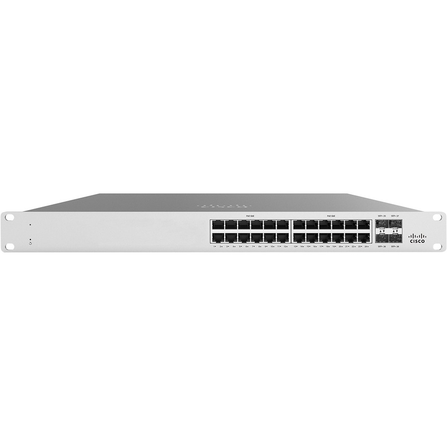 SWITCH - MS125-24P-HW - 1U - WIRED - 10GBPS - NETWORKING / PORTS QTY: 29 - GIGAB