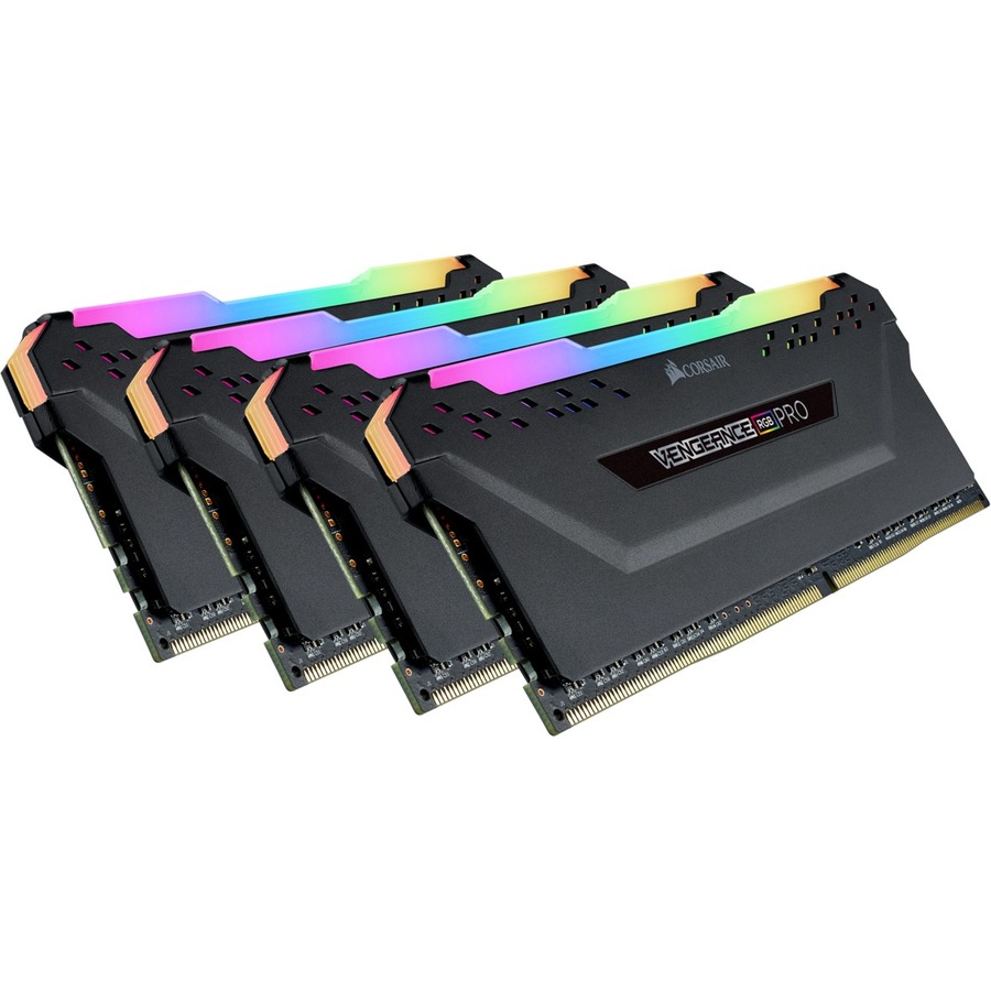 CORSAIR (Vengeance RGB Pro) - Barrettes de mémoire DDR4 de 32 GB (4x8 GB) à 3600 MHz | CL18 | Desktop Memory | noir