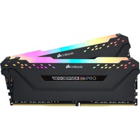 CORSAIR Vengeance RGB Pro 16GB (2x8GB) DDR4 3600MHz CL18 Black 1.35V - Desktop Memory -  (CMW16GX4M2D3600C18)