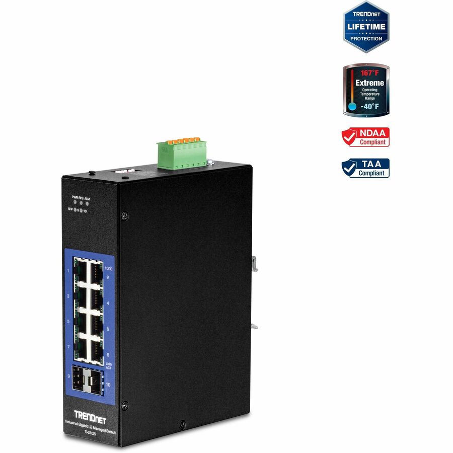10Port Industrial Gigabit L2