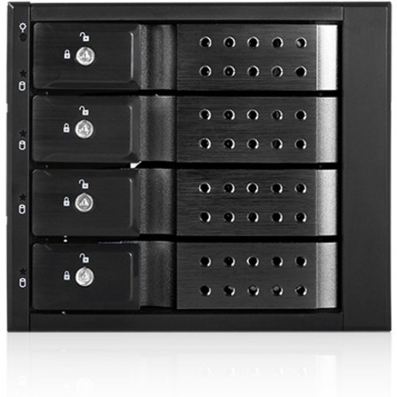 ISTARUSA 3X5.25 TO 4X3.5 12GB/S CAGE BLACK