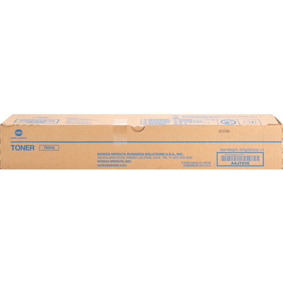 Konica Minolta Tn516 Black Toner for Use in Bizhub 458e 558e 658e Estimated Yiel