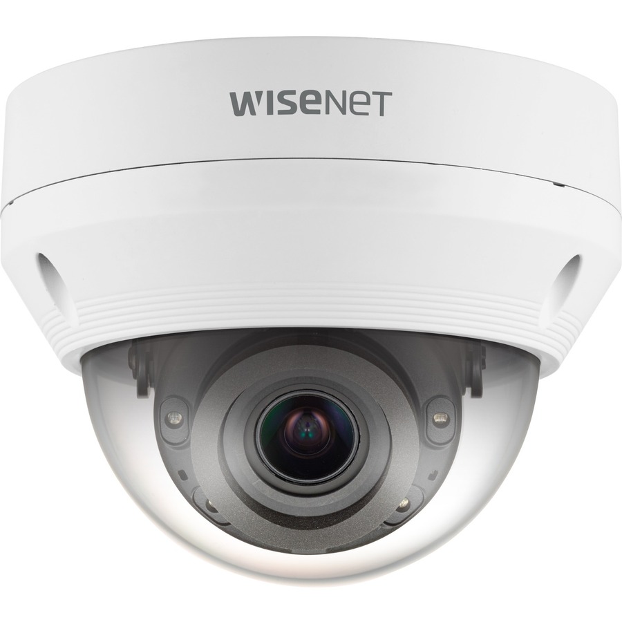 WISENET Q NETWORK OUTDOOR VANDAL DOME CAMERA, 5MP @ 30FPS, MOTORIZED VARI-FOCAL