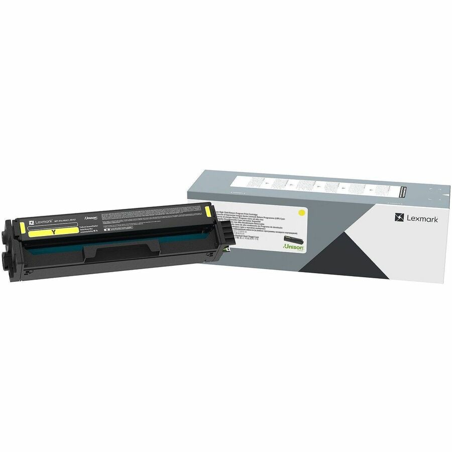 LEXMARK 20N10Y0 YELLOW RETURN PROGRAM PRINT CARTRIDGE FOR USE IN CS/CX331,431 ES