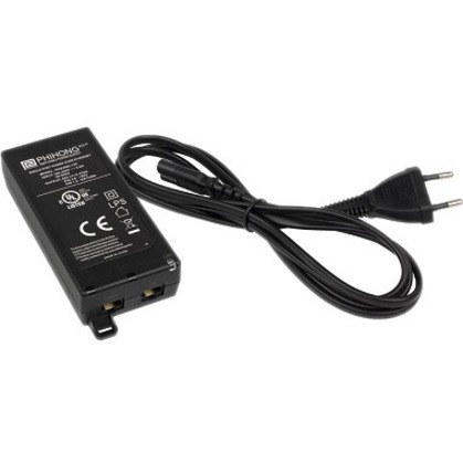 SINGLE PORT POWER OVER ETHERNET TRANSFORMER WITH EUROPEAN POWER CORD 1 PK