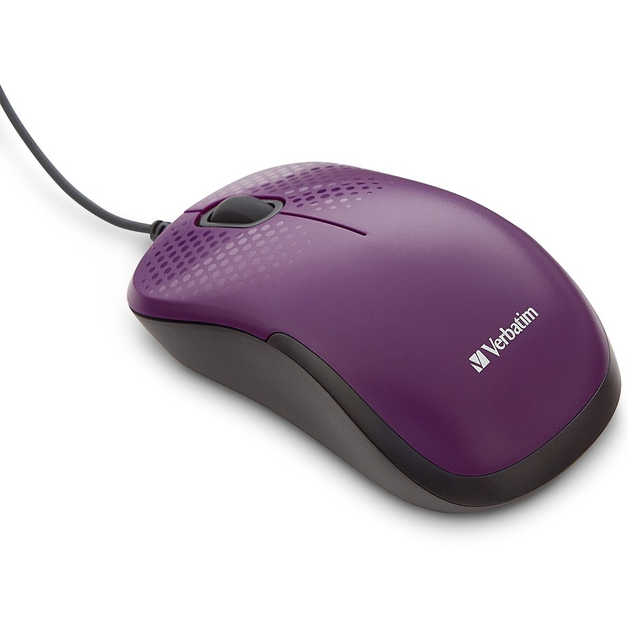 Silent Cord Optical Mouse Purp