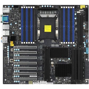 Supermicro X11SPA-T Intel Xeon LGA3647 Server Board - E-ATX, Single-Socket, for Xeon Scalable CPU (MBD-X11SPA-T-O)