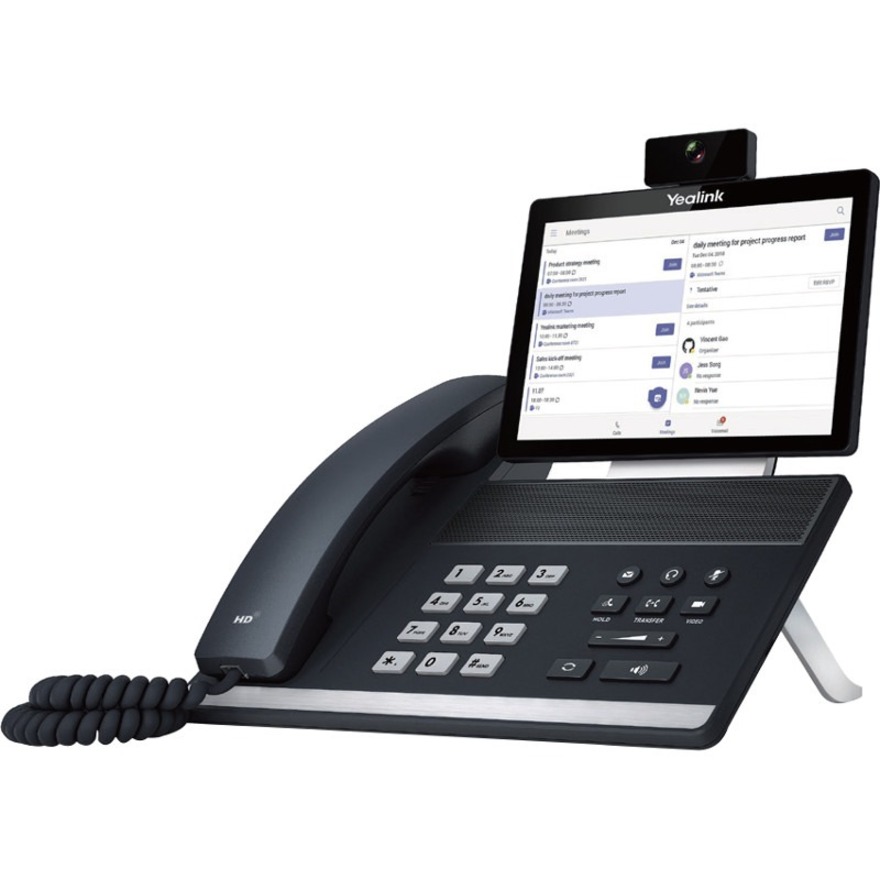 Yealink VP59 IP Phone - Corded/Cordless - Corded/Cordless - Wi-Fi, Bluetooth - Desktop - Classic Gray - VoIP - IEEE 802.11a/b/g/n/ac - 2 x Network (RJ-45) - PoE Ports