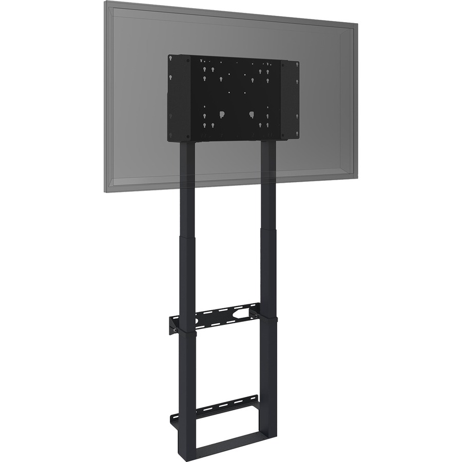 THE E-BOX II WALL MOUNT WITH MOTORIZED 25.6 HEIGHT ADJUSTMENT DISTANCE, VESA PAT