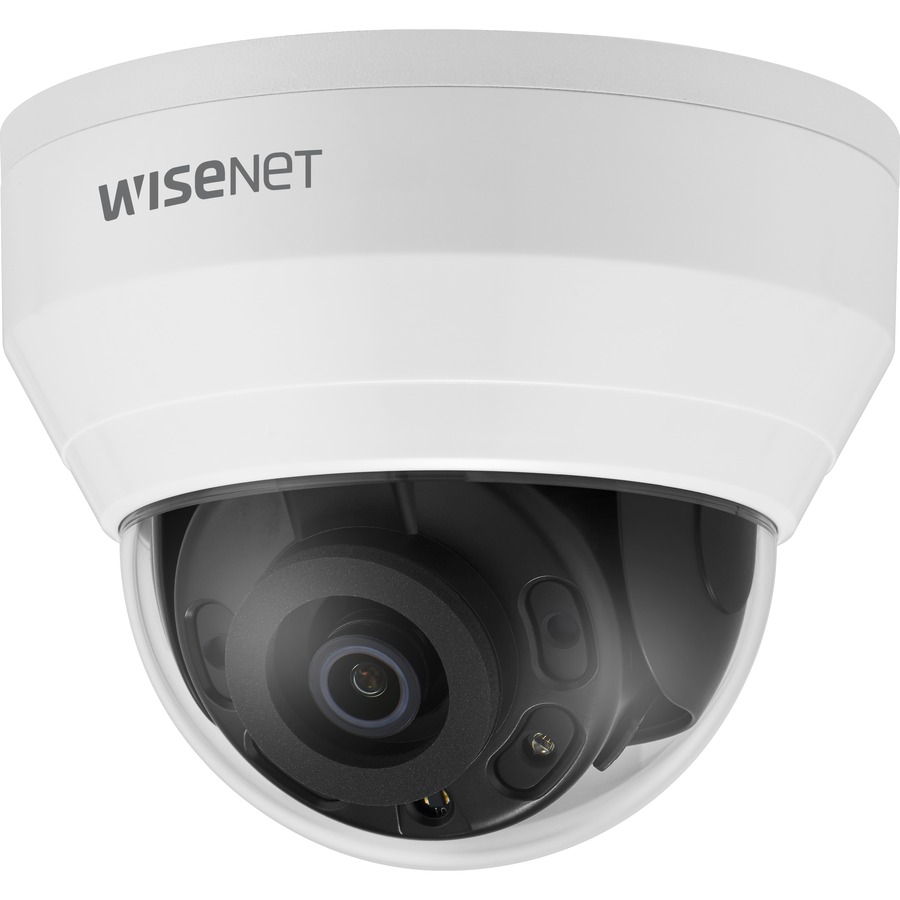 WISENET Q NETWORK INDOOR DOME CAMERA, 5MP @ 30FPS, 4.0MM FIXED FOCAL LENS (79 ),