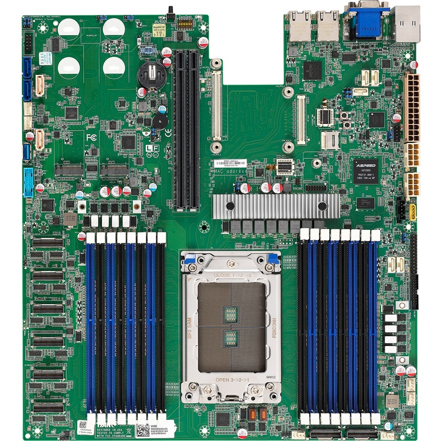 TYAN MOTHERBOARD S8036GM2NE, AMD, 2 PCLE 4.0 RISER SLOTS