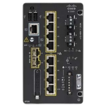 CATALYST IE3300 WITH 8 GE COPPER AND 2 GE SFP, MODULAR, NA