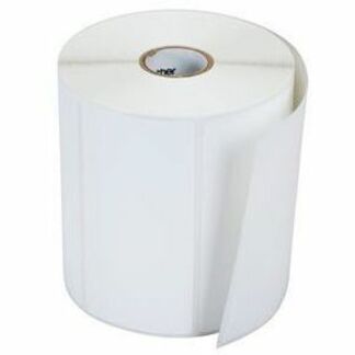 LABELS, PAPER, DIRECT THERMAL, 4INX2IN, GAP, 1 CASE, 36 ROLLS, STANDARD GRADE, P
