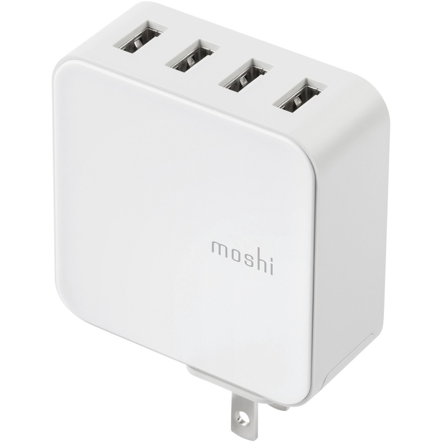 4 USB TYPE-A PORTS WITH A MAXIMUM OUTPUT OF 35 W/7 A. DYNAMIC POWER SHARING CIRC