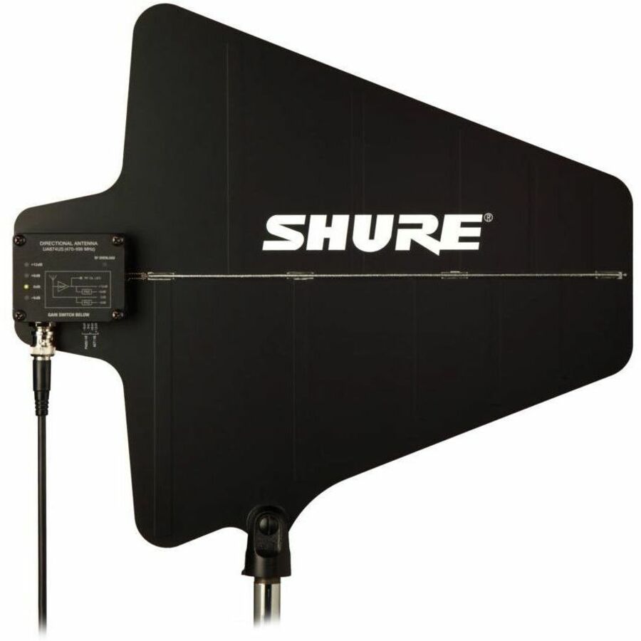 ACTIVE UHF DIRECTIONAL ANTENNA 470-900 MHZ, SWITCHABLE -6 DB, 0 DB, +6 DB, +12 D