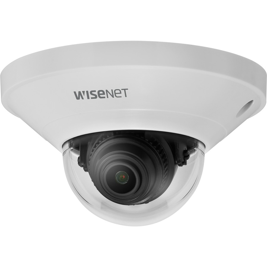 WISENET Q MINI NETWORK INDOOR DOME CAMERA, 2MP @ 30FPS, 2.8MM FIXED FOCAL LENS (