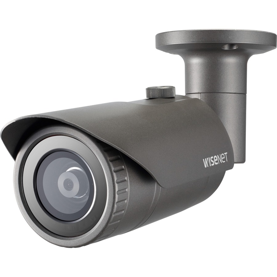 WISENET Q NETWORK OUTDOOR VANDAL BULLET CAMERA, 5MP @ 30FPS, 4.0MM FIXED FOCAL L