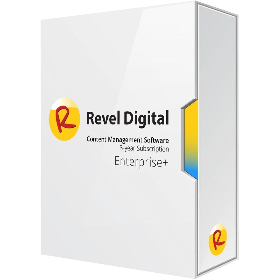 REVEL DIGITAL CMS ENTERPRISE SUB PLAN LICS KEY F 36 MOS 3YR