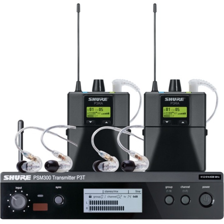 PSM300 TWIN PACK PRO WITH EARPHONES