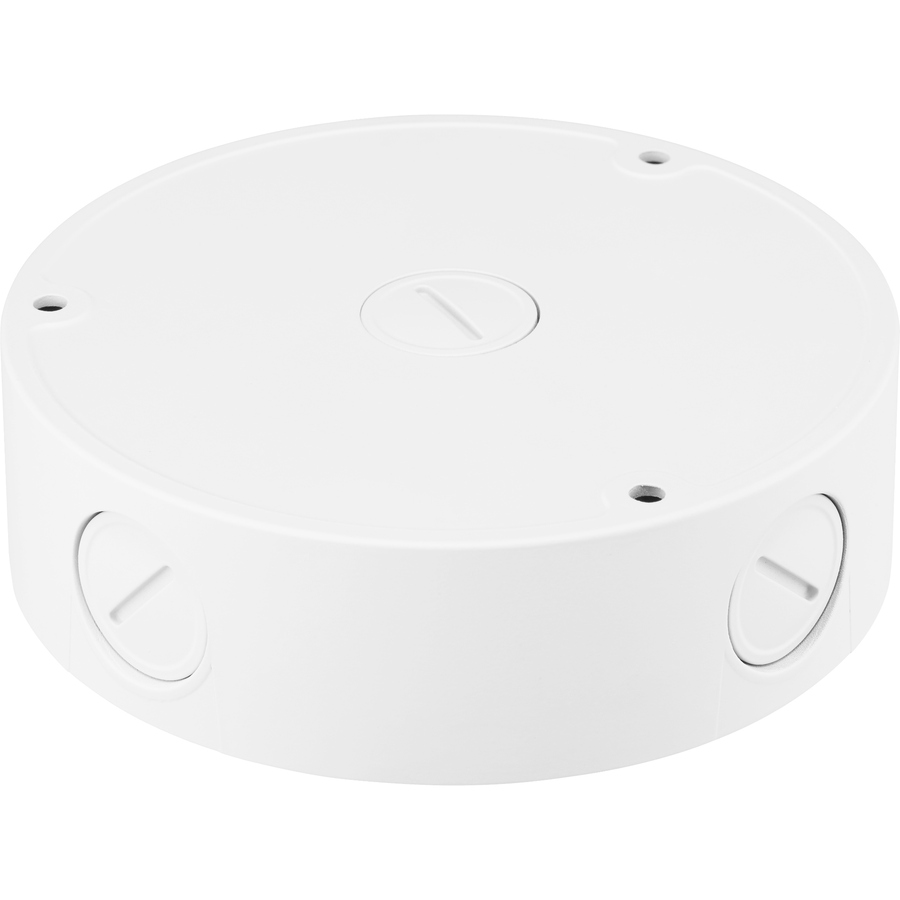 BACK BOX WITH KNOCKOUTS (QNV-8080R,QNV-6082R), WHITE COLOR