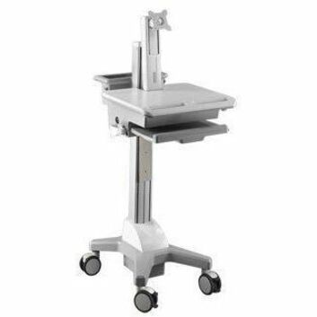 Single Monitor Computer Cart