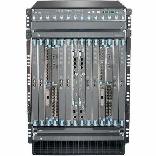 SRX5800 CONFIGURATION INCLUDES: CHASSIS, ENHANCED MIDPLANE, SRX5K-RE3-128G, 2XSR