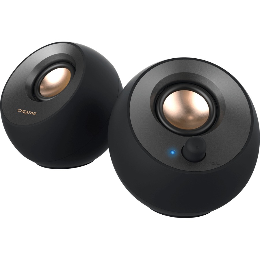 CREATIVE PEBBLE V2-SYS,SPKR CREATIVE PEBBLE V2 WW-R N BK,MODEL NO.MF1695,SPEAKER