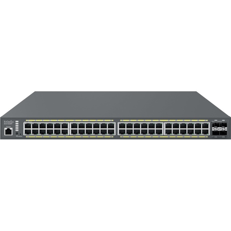 EnGenius ECS1552FP 48-Port Gigabit PoE+ Layer 2+ Switch | Cloud Managed