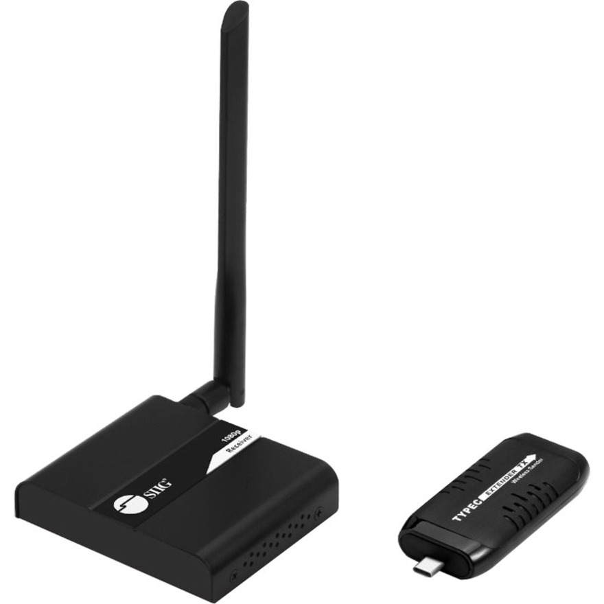 SIIG CE-H25J11-S1 Wireless USB-C 1080p 60Hz Transmitter | 5GHz, 98 ft