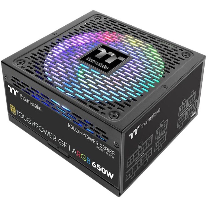 TOUGHPOWER GF1 ARGB 80+ GOLD SERIES (650W/750W/850W), WITH PATENTED 16.8 MILLION