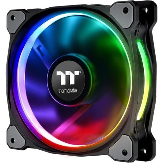 THIS KIT INCLUDES THREE RIING PLUS FANS, A 120MM HIGH-STATIC PRESSURE FAN WITH A
