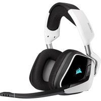 CORSAIR Void RGB Elite Wireless Gaming Headset with 7.1 Surround Sound - White