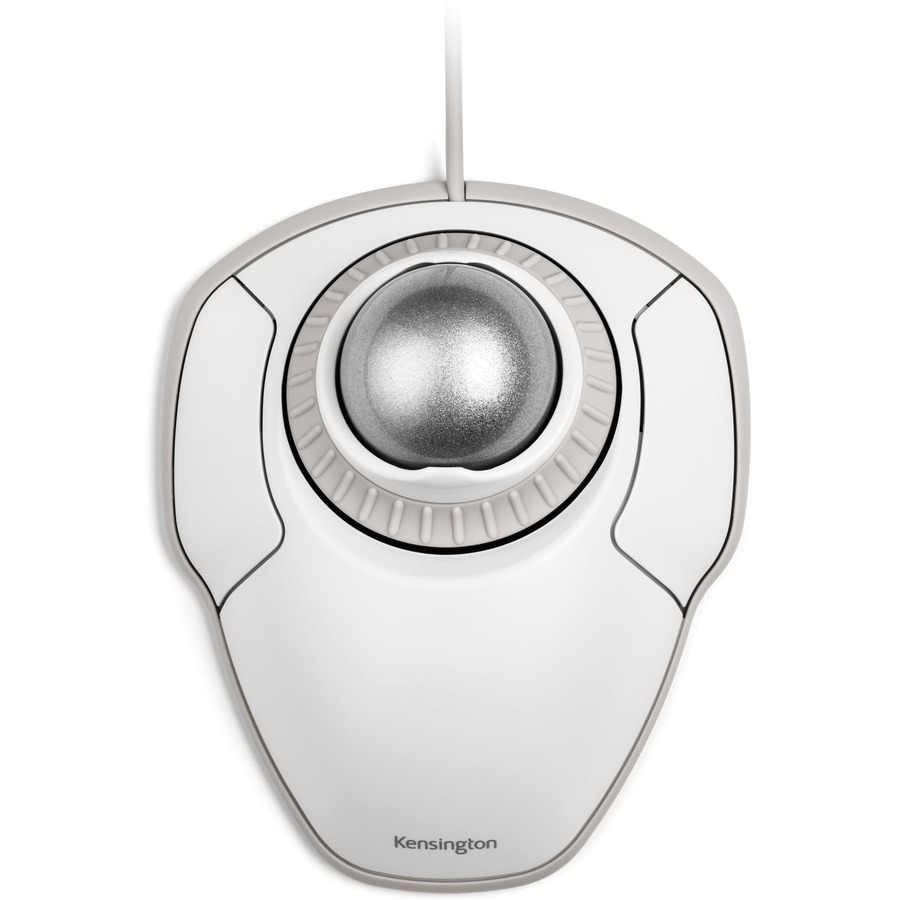ORBIT TRACKBALL WITH SCROLL RING WHITE