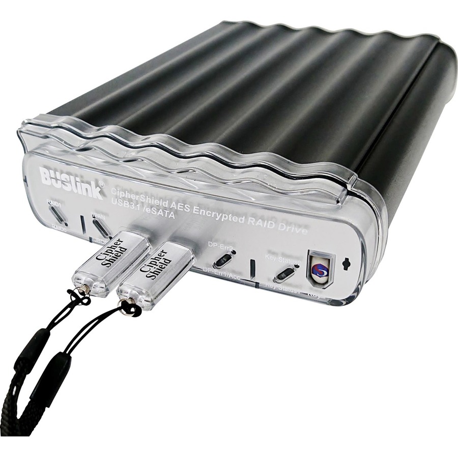 8TB 2.5IN RAID 0 2KEYS 512-BIT AES SSD