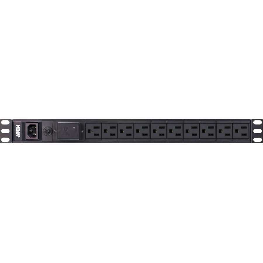 10 OUTLETS 15A BASIC PDU W/ SURGE PROTECTION