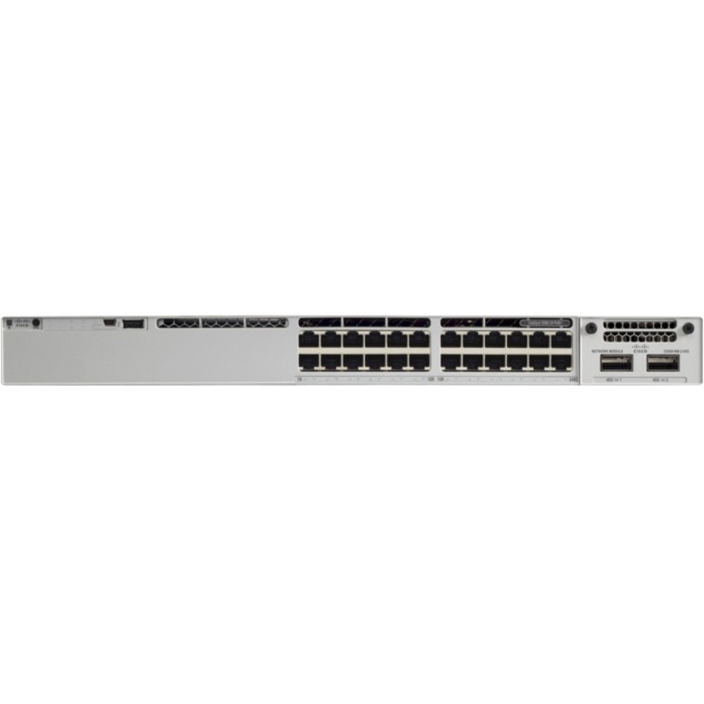 CATALYST 9300 24-PORT POE+, NETWORK ADVANTAGE REMANUFACTURED